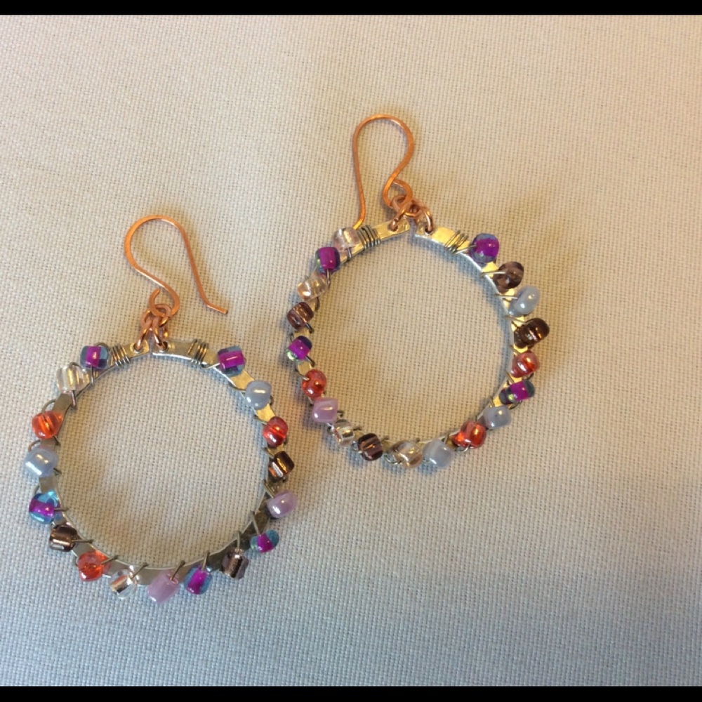 Multi Colored Hoops
